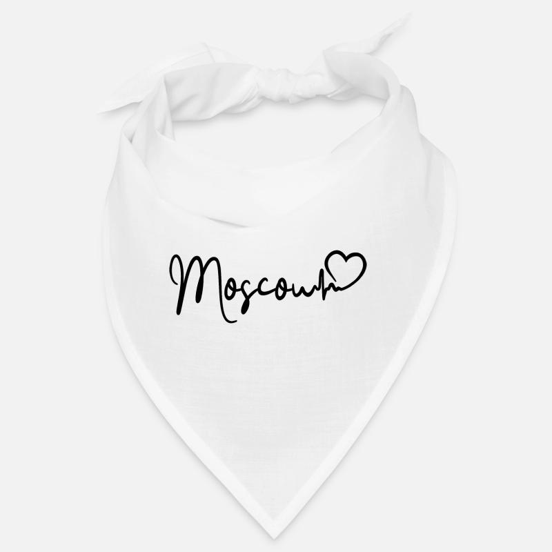 Moscou Heartbeat Russie Moscou Bandana