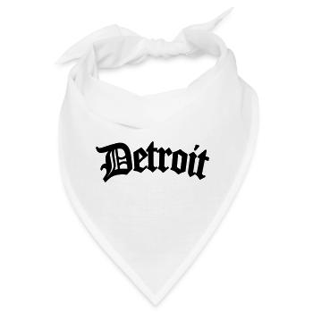 detroit - Bandana - Weiß - Vorne