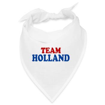 Team holland - Bandana - Weiß - Vorne