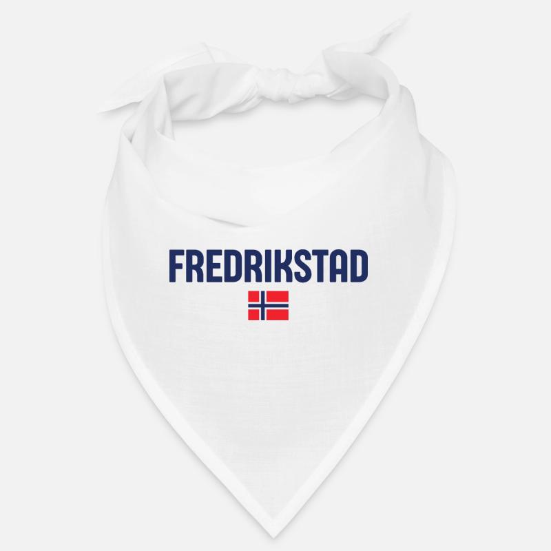 Lebendiges Fredrikstad-Design Bandana
