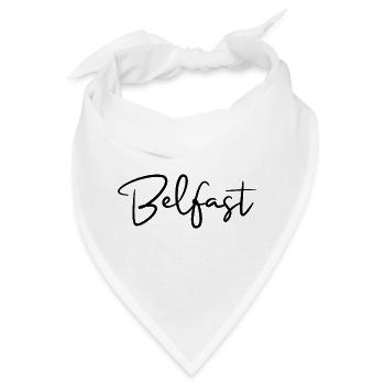 Belfast Hauptstadt Nordirland - Bandana - Weiß - Vorne