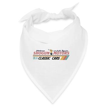 Shogun Motors retro sign - Bandana - Weiß - Vorne