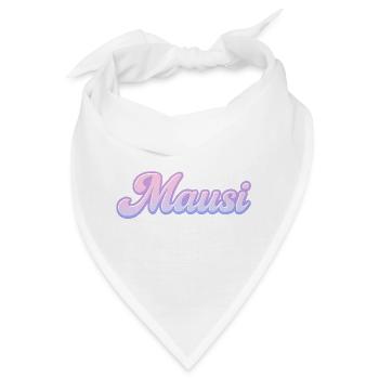 Mausi / y2k Design - Bandana - Weiß - Vorne