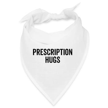 Verschreibungspflichtige Umarmungen - Bandana - Weiß - Vorne