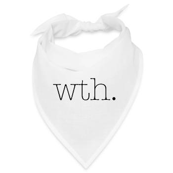 mit - Bandana - Weiß - Vorne
