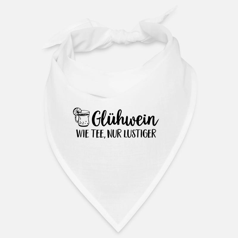 Mulled Wine Mug Saying Christmas Bandana