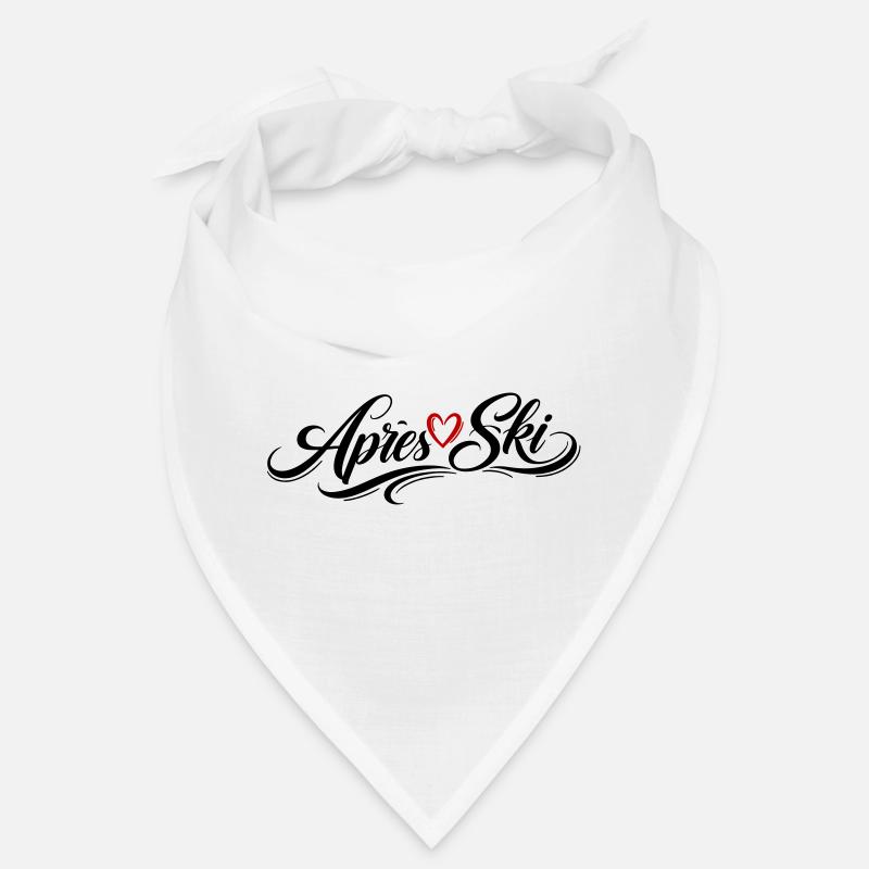 Après-ski heart love Bandana