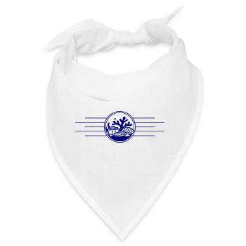 Korallen Ozean Korallenriff - Bandana - Weiß - Vorne