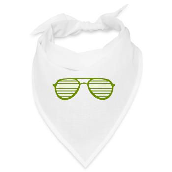 -Sonnenbrille - Bandana - Weiß - Vorne