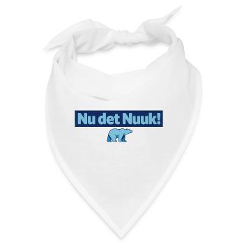 Nu det Nuuk Polar Bear - Bandana - Weiß - Vorne