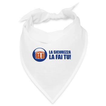 Die Sicherheit liegt bei dir – Canal BLU - Bandana - Weiß - Vorne