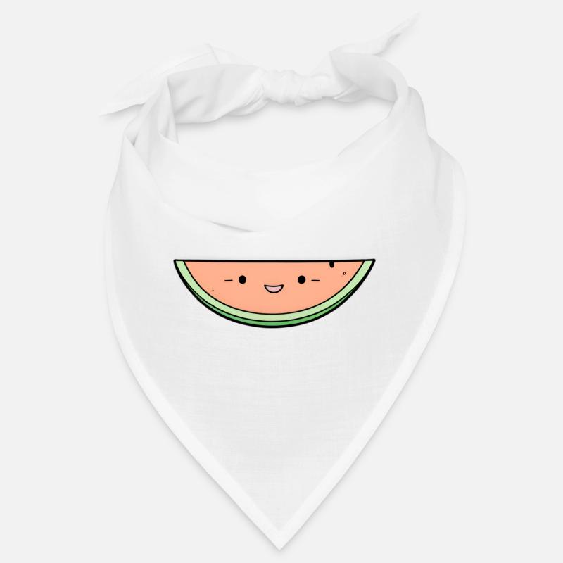 Tranche de melon de kawaï Bandana