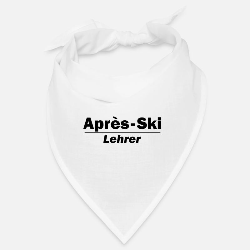 Après-ski instructor - Bandana - white