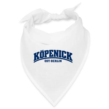 Köpenick - Ost-Berlin - Bezirk - Deutschland - Bandana - Weiß - Vorne