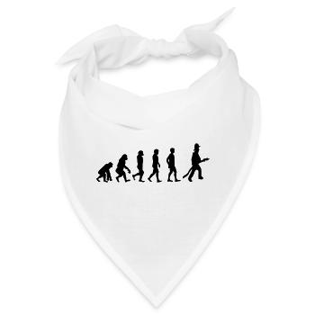 Feuerwehr Evolution - Bandana - Weiß - Vorne