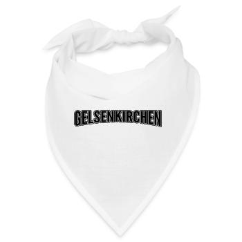 Gelsenkirchen - Bandana - Weiß - Vorne