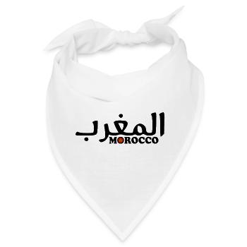 Marokko - Bandana - Weiß - Vorne