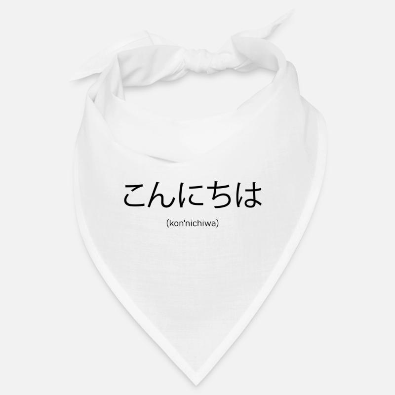 Japanese Hello Bandana