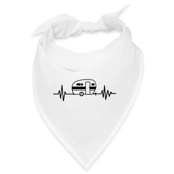Wohnwagen - Bandana - Weiß - Vorne