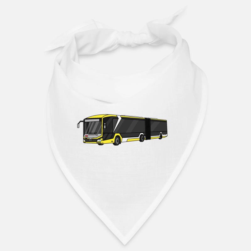 Bus - Bandana - Weiß