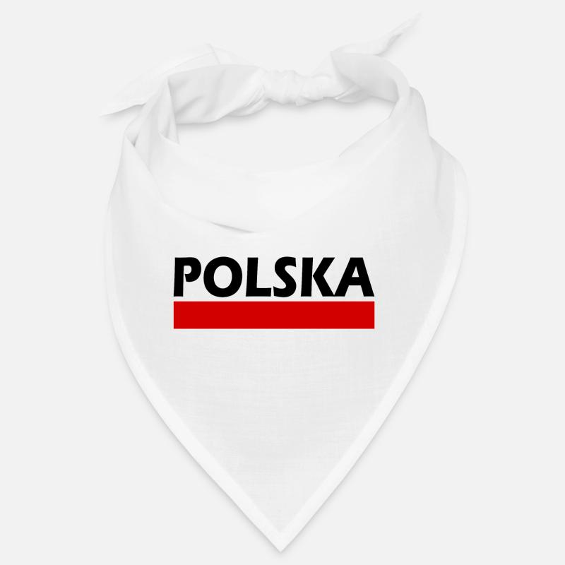 Pologne - Bandana - blanc