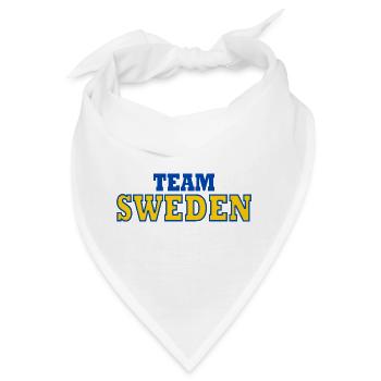 Schweden - Bandana - Weiß - Vorne
