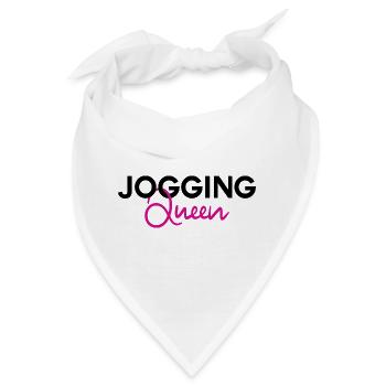 Jogging Queen - Bandana - Weiß - Vorne