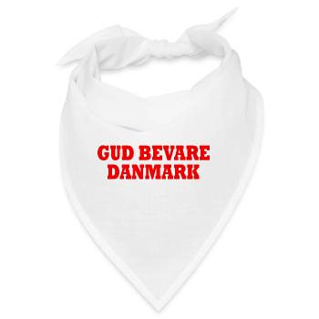 Gud bevare danmark - Bandana - Weiß - Vorne