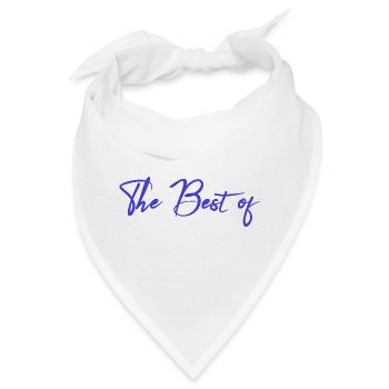 Das Beste aus. Das Beste von. Bester. Best.Weihnachten. Geek - Bandana - Weiß - Vorne