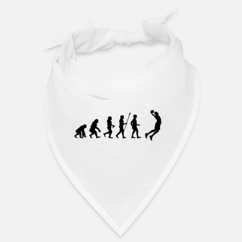 basketball Evolution - Basketballer beim Dunking Bandana