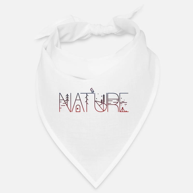 Conception créative de la nature Bandana