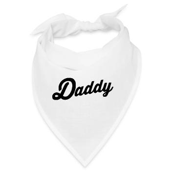Daddy - Bandana - Weiß - Vorne