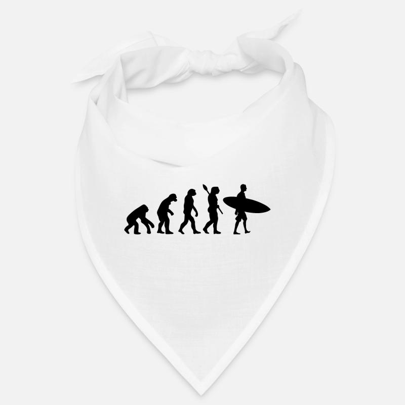 Surfer Lustig Menschliche Evolution Bandana