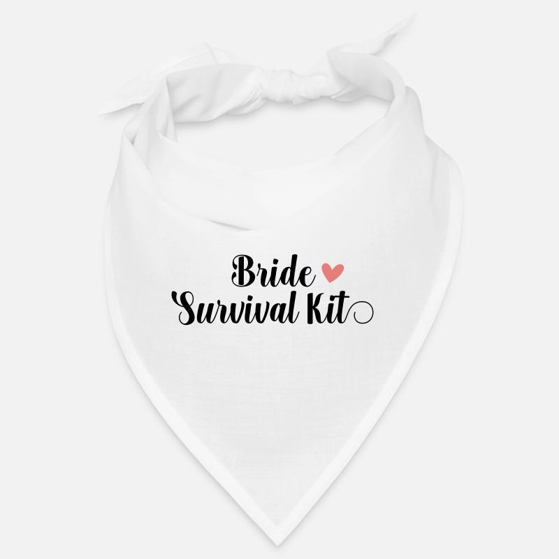 Bride Survival Kit! Personalisierbar Bandana