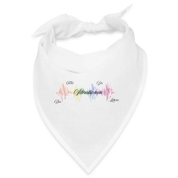 Vibration - Bandana - Weiß - Vorne
