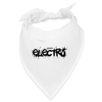 kikkbeatz Electro - Bandana - Weiß - Vorne