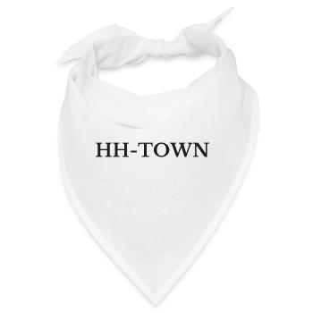 Hamburg HH-Town - Bandana - Weiß - Vorne