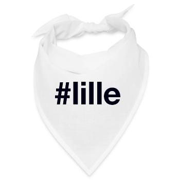 LILLE Hashtag - Bandana - Weiß - Vorne