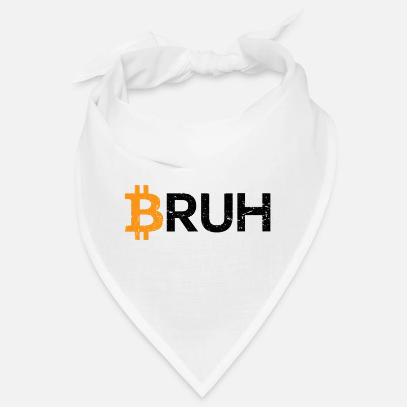 Bitcoin Bruh Cryptocurrency Bitcoin Bandana