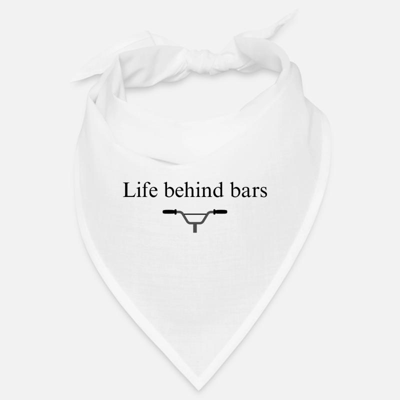 Das Leben hinter Gittern - Geschenkidee für das Fahrrad Bandana