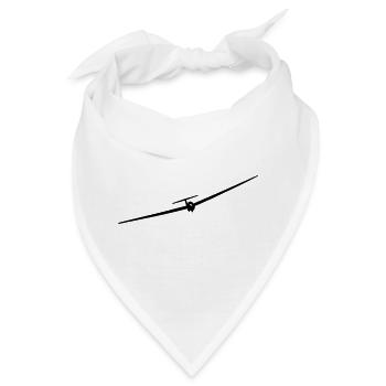 Segelflugzeug - Bandana - Weiß - Vorne