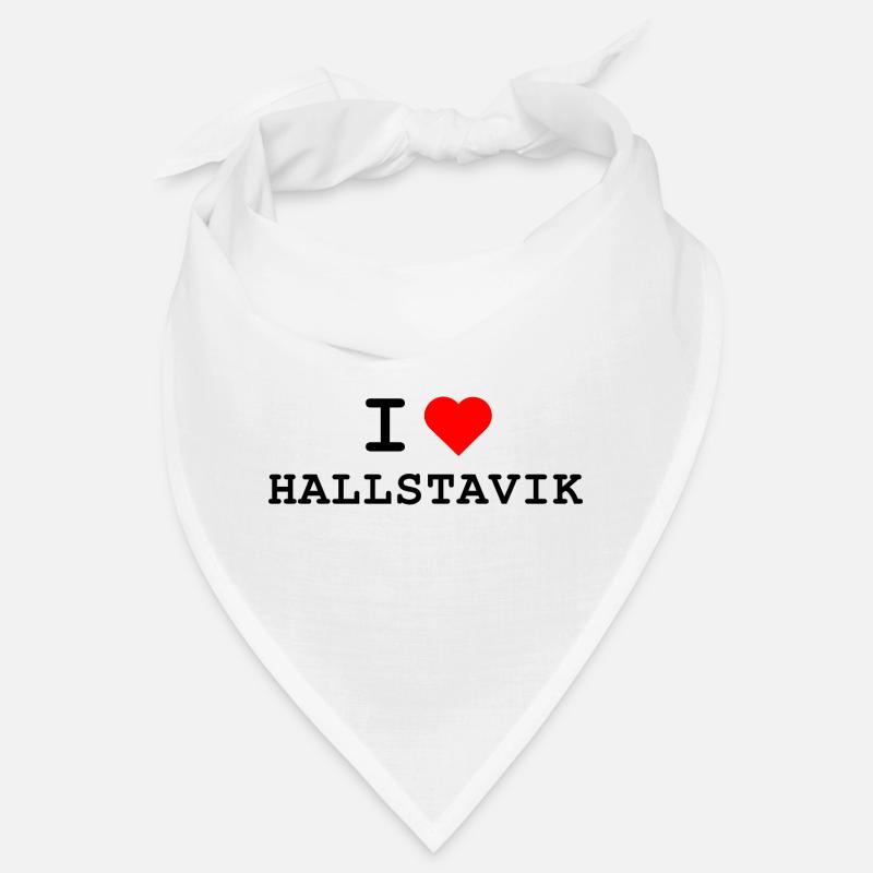 Ich liebe Hallstavik - J’adore Hallstavik Bandana