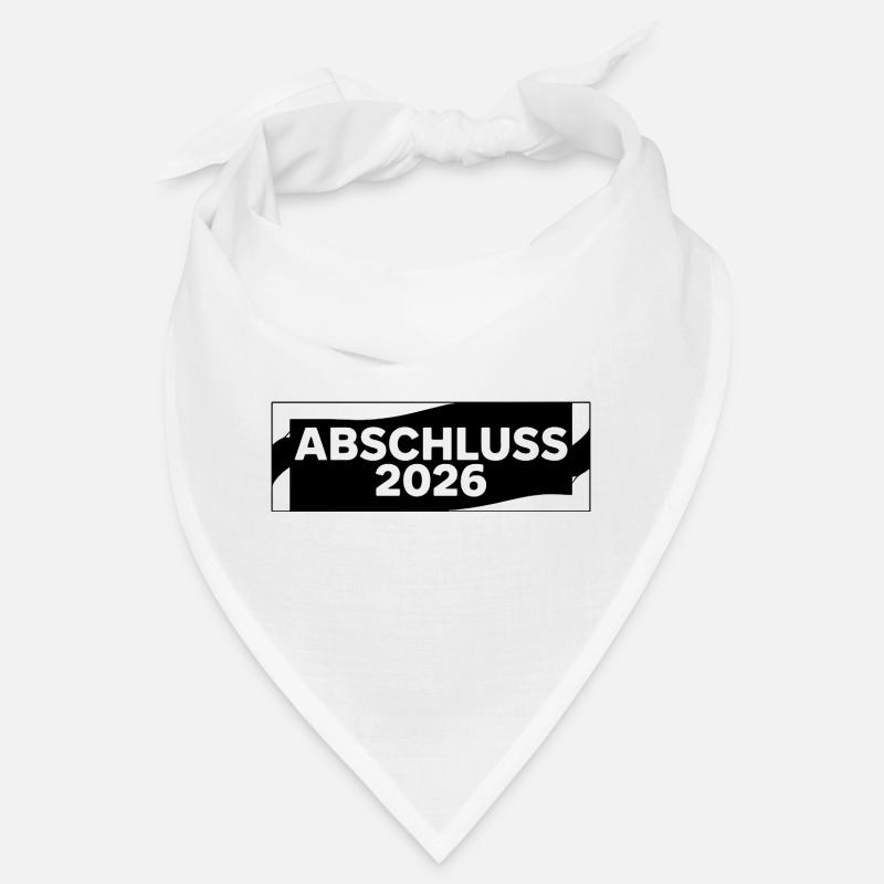 Schlichtes Abi Design Bandana