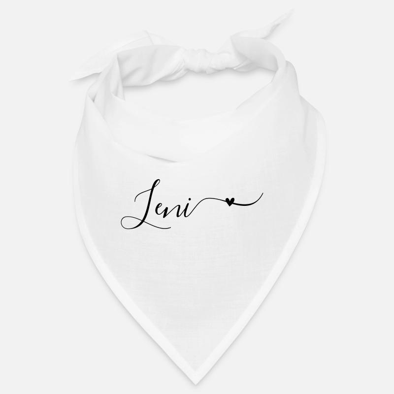 Leni Prénom Décoratif Bandana