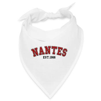 Nantes gegründet 1966 - Bandana - Weiß - Vorne
