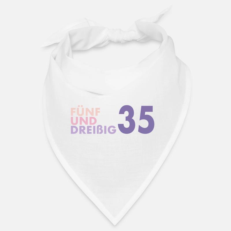 35. Geburtstag Geschenkidee Retro Bandana