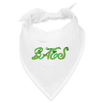 Baes Vorname  - Bandana - Weiß - Vorne