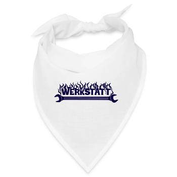 Werkstatt - Bandana - Weiß - Vorne