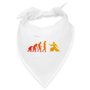 Dojo-Training Geschenkidee für die Kampfsportlerin - Bandana - Weiß - Vorne