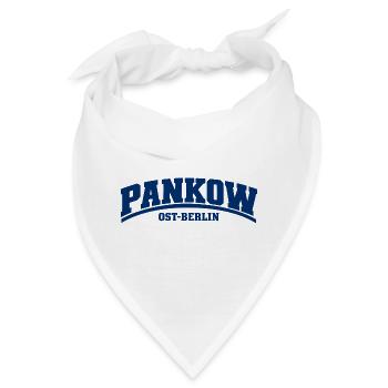 Pankow - Ost-Berlin - Bezirk - Deutschland - Bandana - Weiß - Vorne